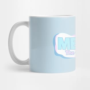 meow the cat lover art Mug